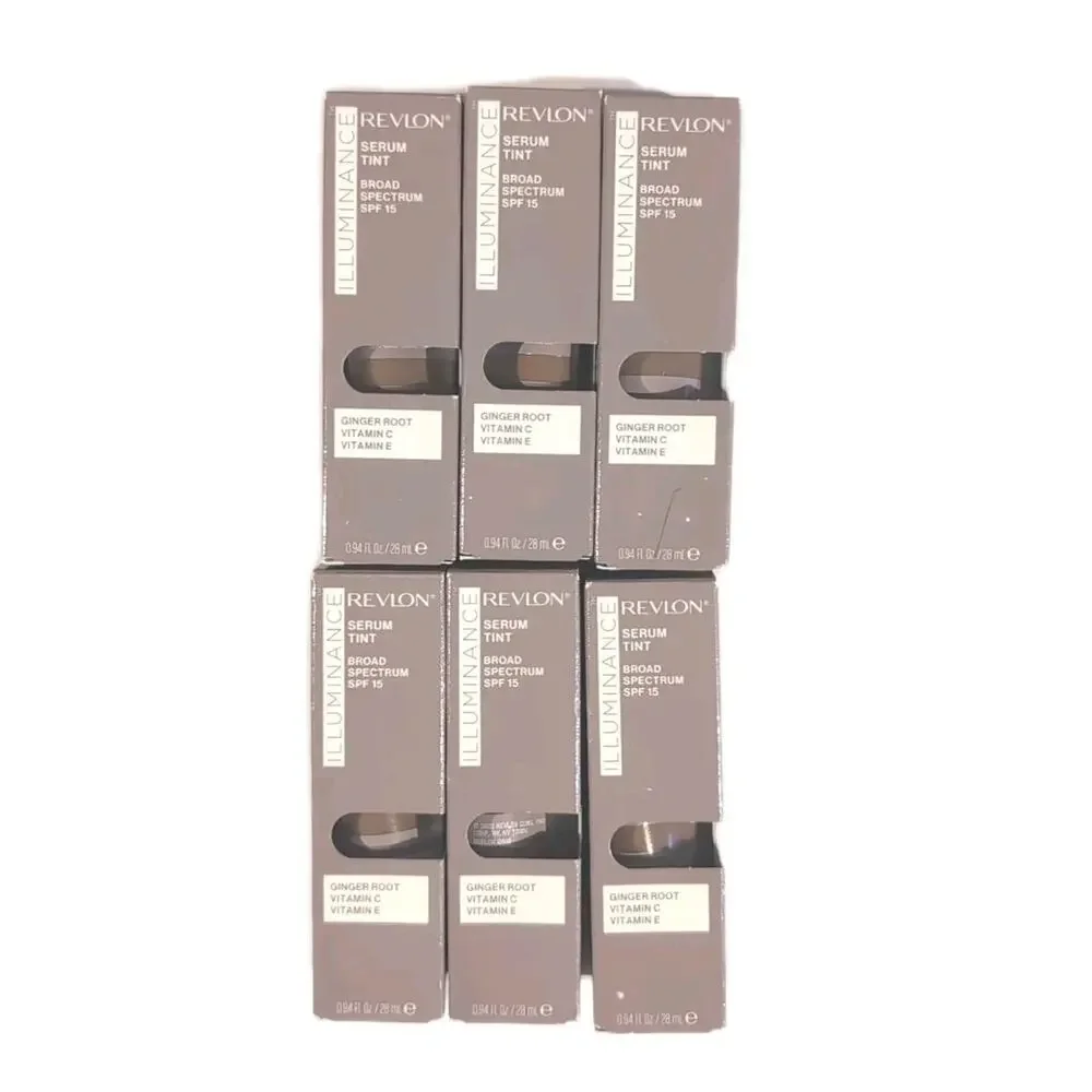 Revlon Illuminance Serum Tint #509‎ Sandal Wood Lot Of 6